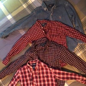 Ralph Lauren button down dress shirts